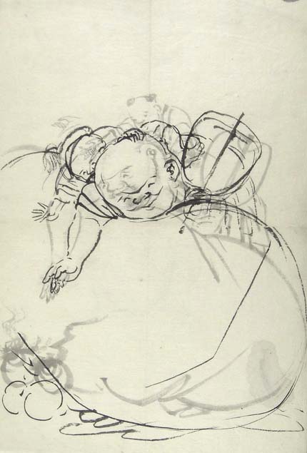 Shijo-style artist, Hotei
